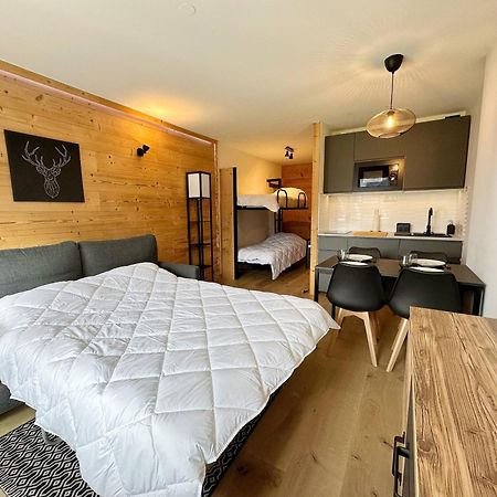Studio Moderne Avec Parking Prive Pres Du Centre - Fr-1-624-71 Samoëns Eksteriør billede