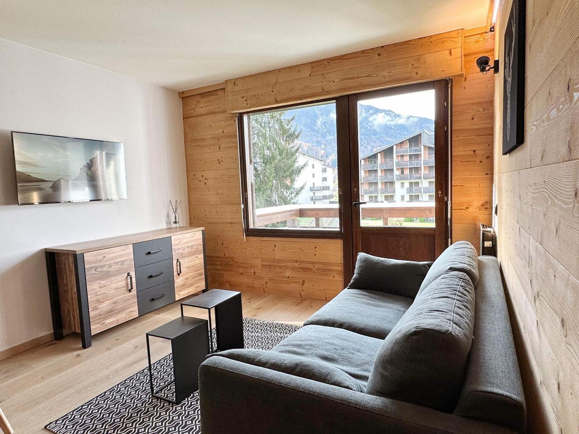 Studio Moderne Avec Parking Prive Pres Du Centre - Fr-1-624-71 Samoëns Eksteriør billede
